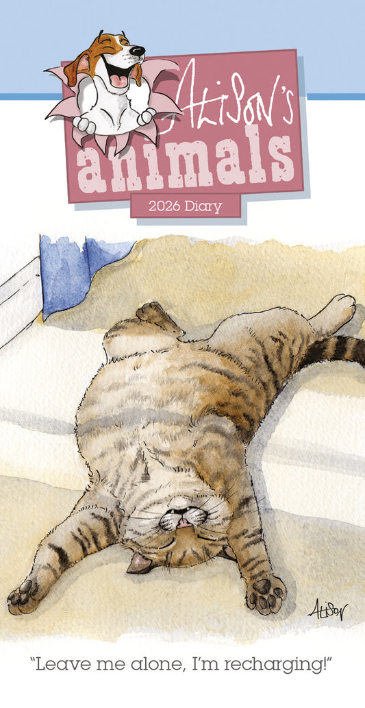 Alison's Animals slim diary 2026