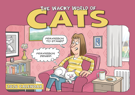 Wacky World of Cats calendar 2026