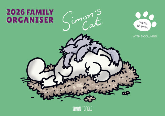 Simon's Cat family organiser 2026