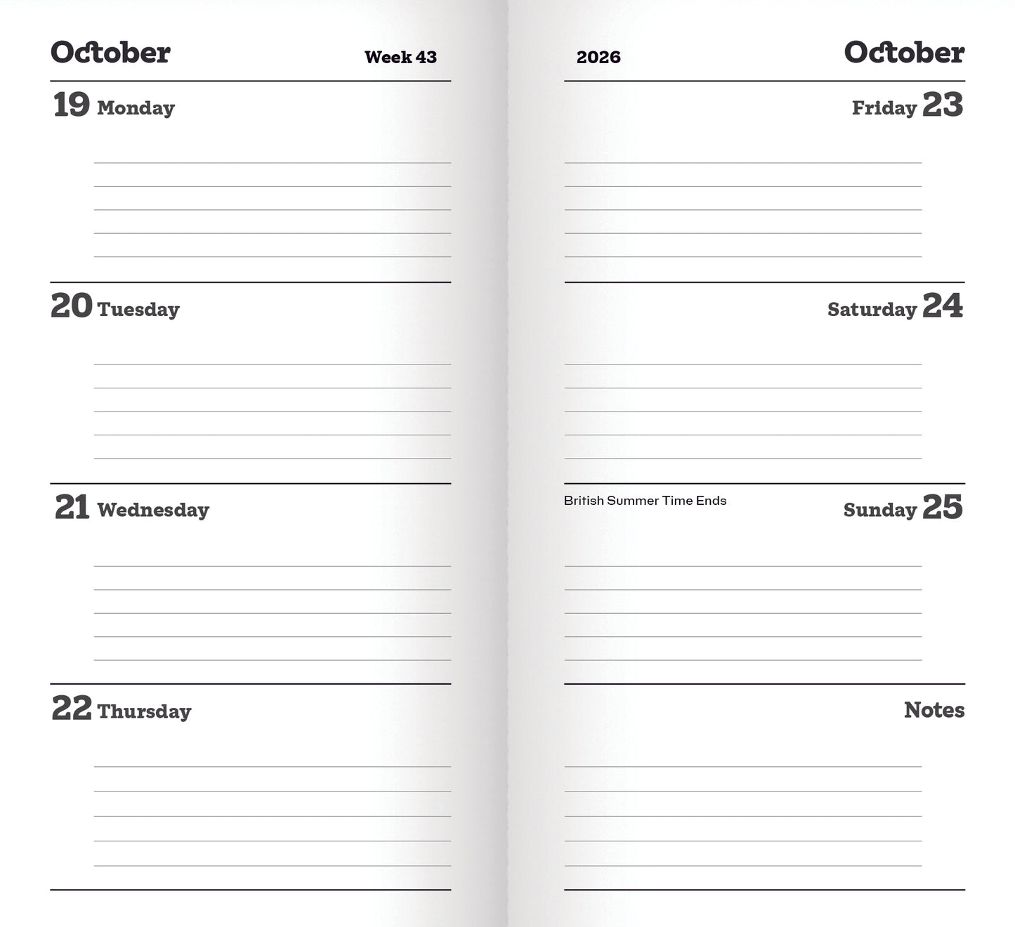 Cats Protection slim diary 2026