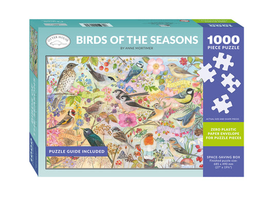 Birds of the season 1000 piece jigsaw