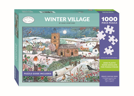 Winter village 1000 piece jigsaw