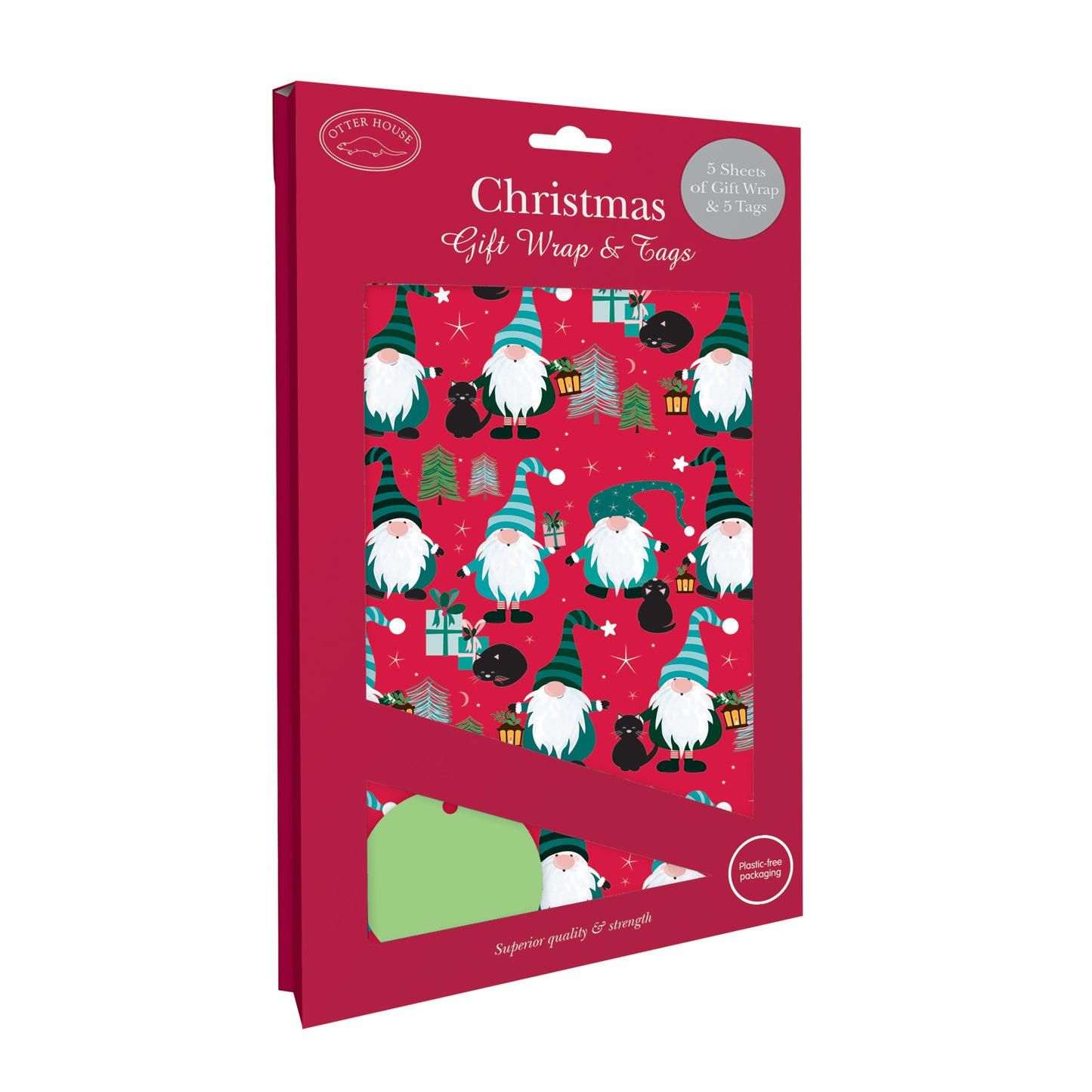 Gonks and friends wrap and tags
