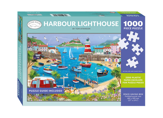 Harbour lighthouse 1000 piece jigsaw