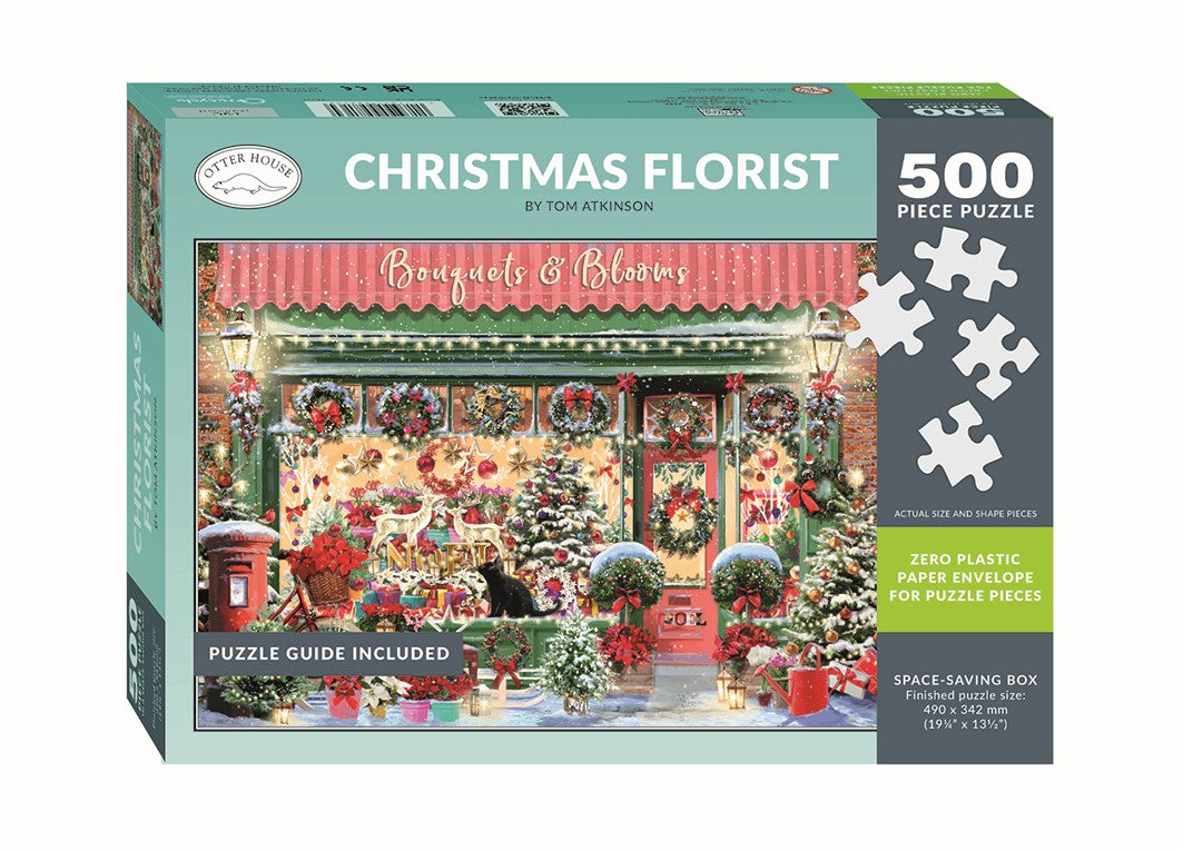 Christmas florist 500-piece jigsaw