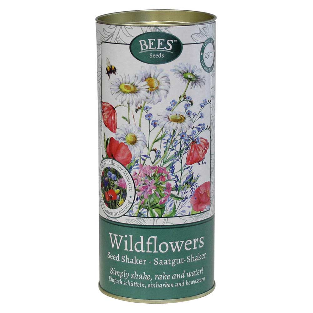 Bees seed shaker wildflowers