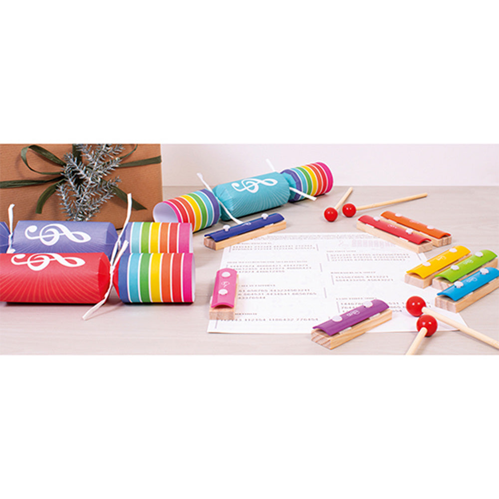 Xylophone crackers