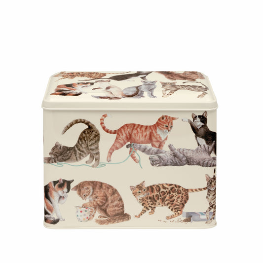 Emma Bridgewater cats caddy tin