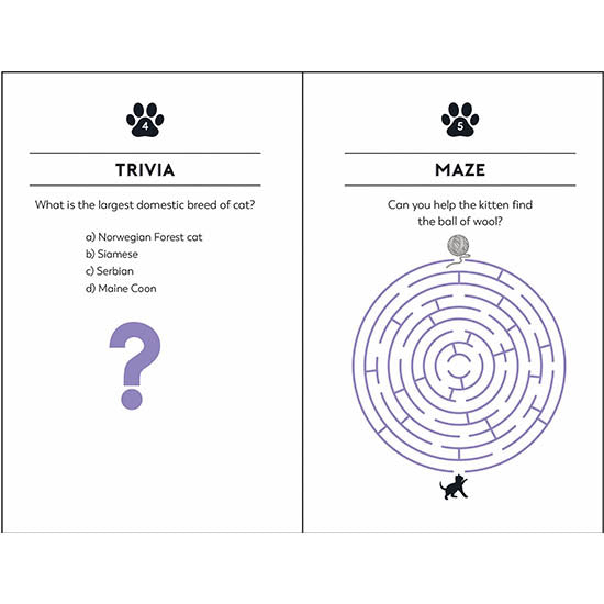 The cat lover's puzzle book