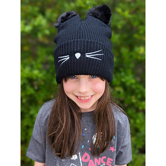 Cat ears beanie hat