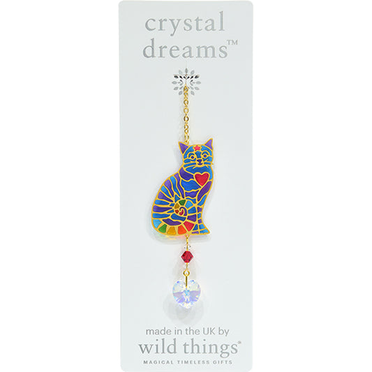 Crystal dreams rainbow cat