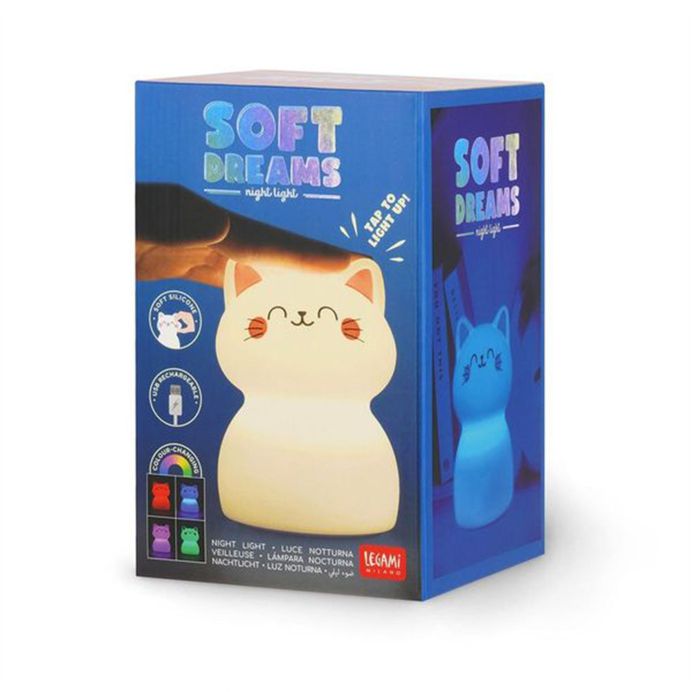 Colour changing cat nght light