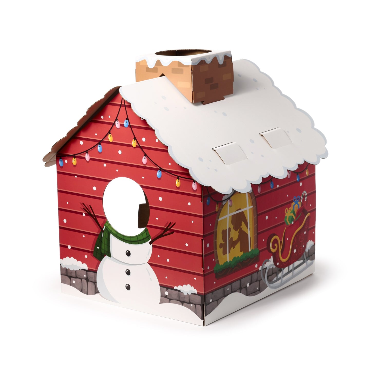 Santa's workshop cat playhouse