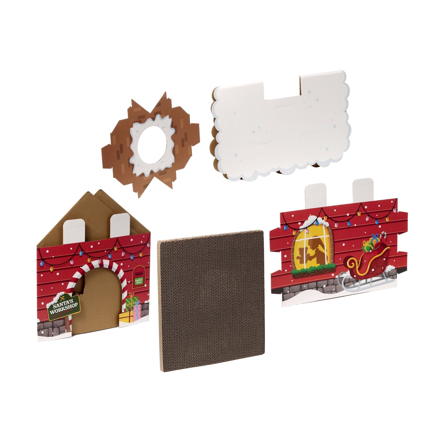 Santa's workshop cat playhouse