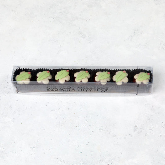 Marzipan Christmas puddings