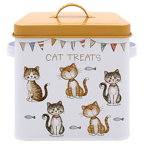 Faithful friends cat treats tin