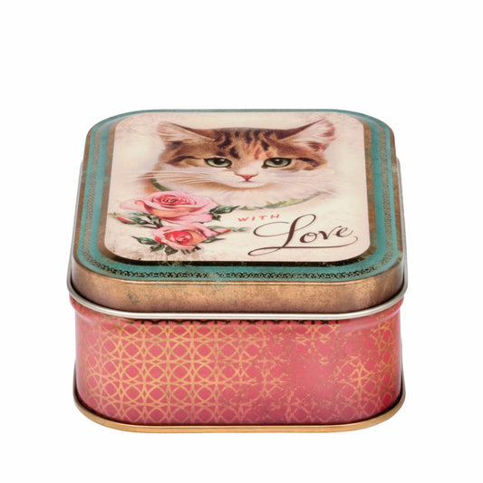 With love kitten sweet tin