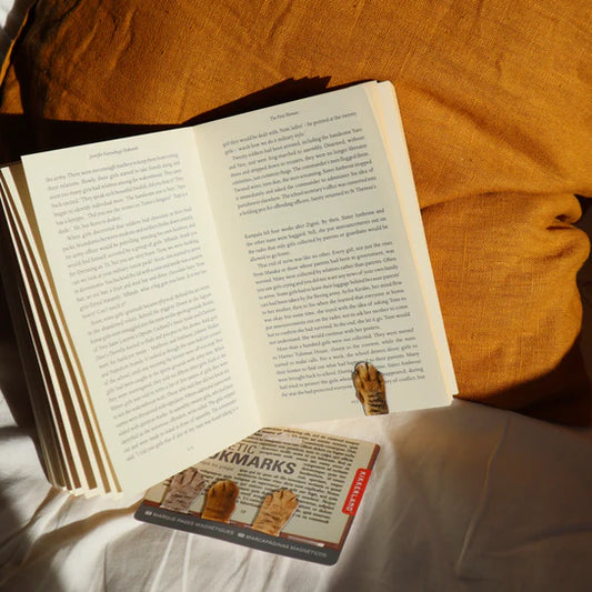 Cat paw bookmarks