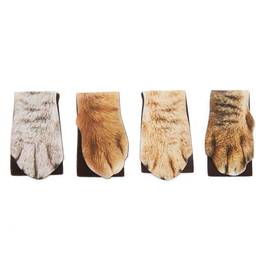 Cat paw bookmarks