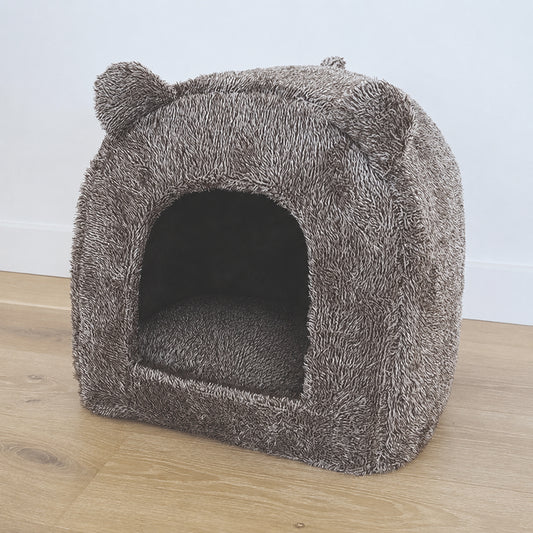 Teddy bear cat bed