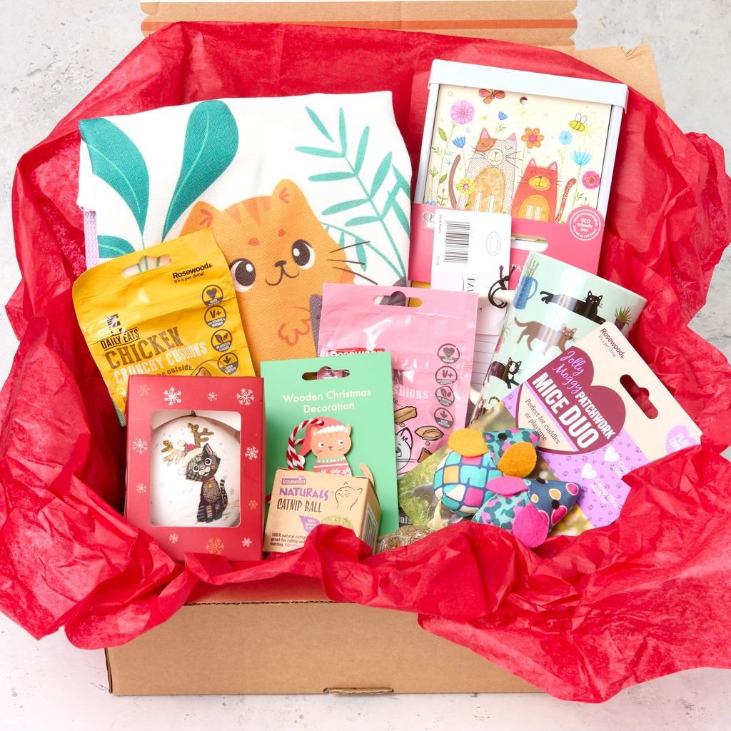 Cat lover's gift box