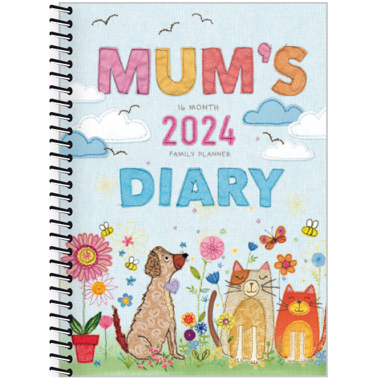 Mum's Family Organiser 2025 Buy from the Cats Protection Shop