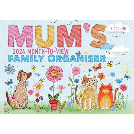 Mum's family organiser 2024