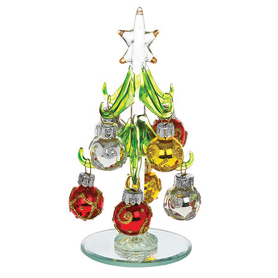Tree of baubles decoration