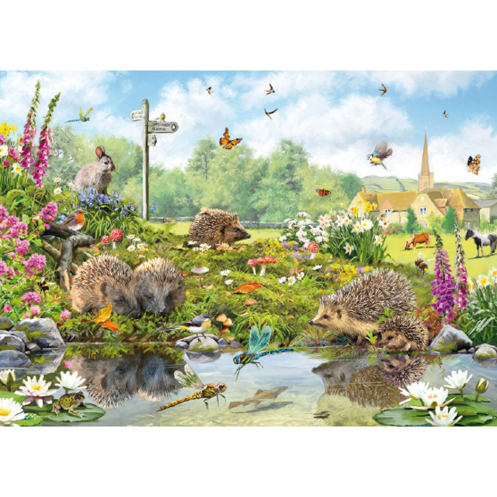 Riverside wildlife jigsaw 1000 piece