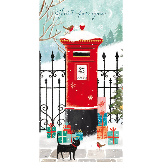 Postbox cat money wallets