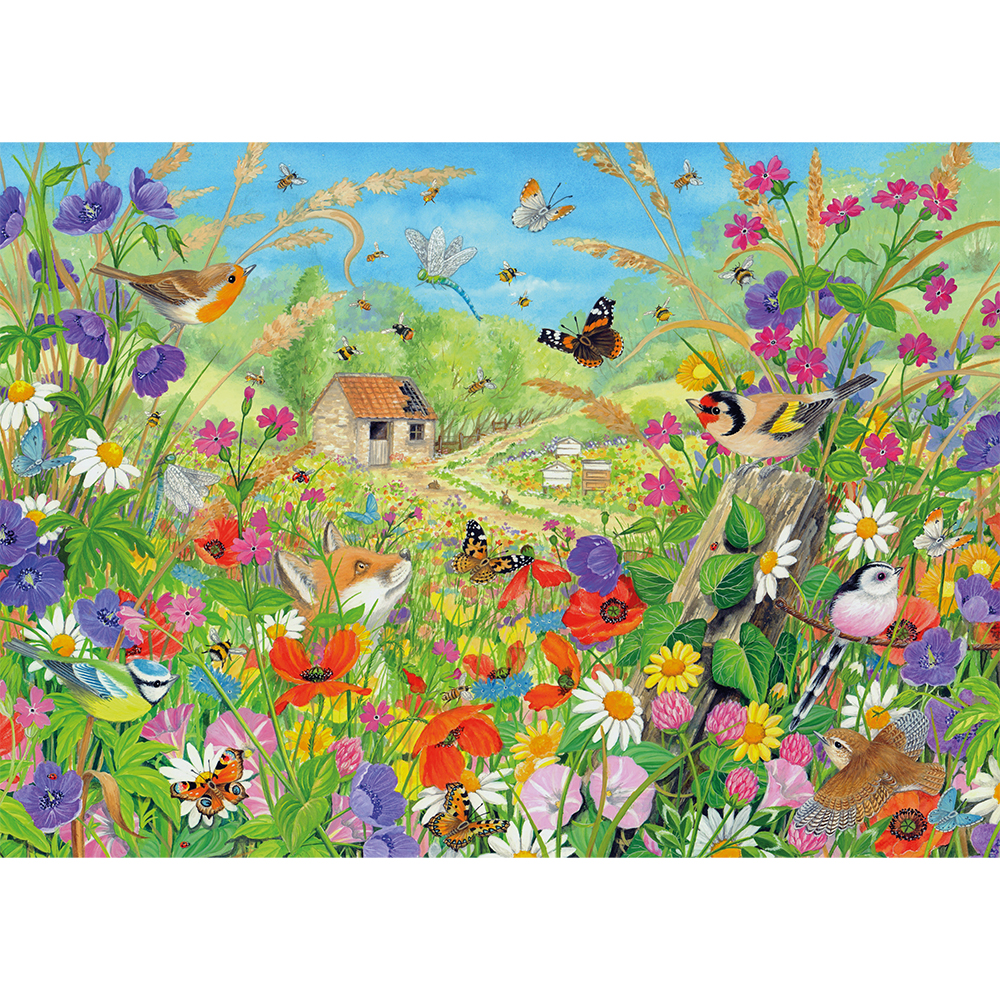 Wildlife meadow jigsaw 1000 piece