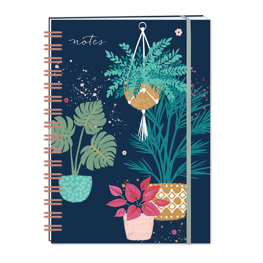 Happy plants a5 notebook