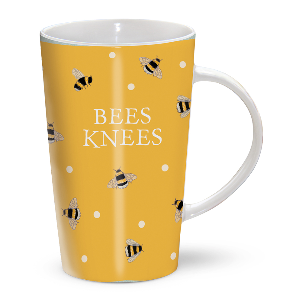 Bees knees latte mug