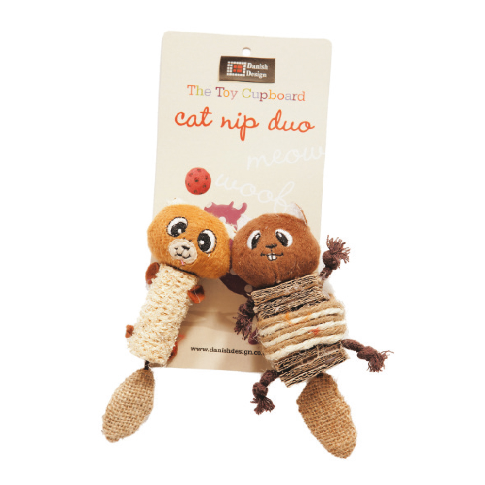 Chip and chap catnip toys