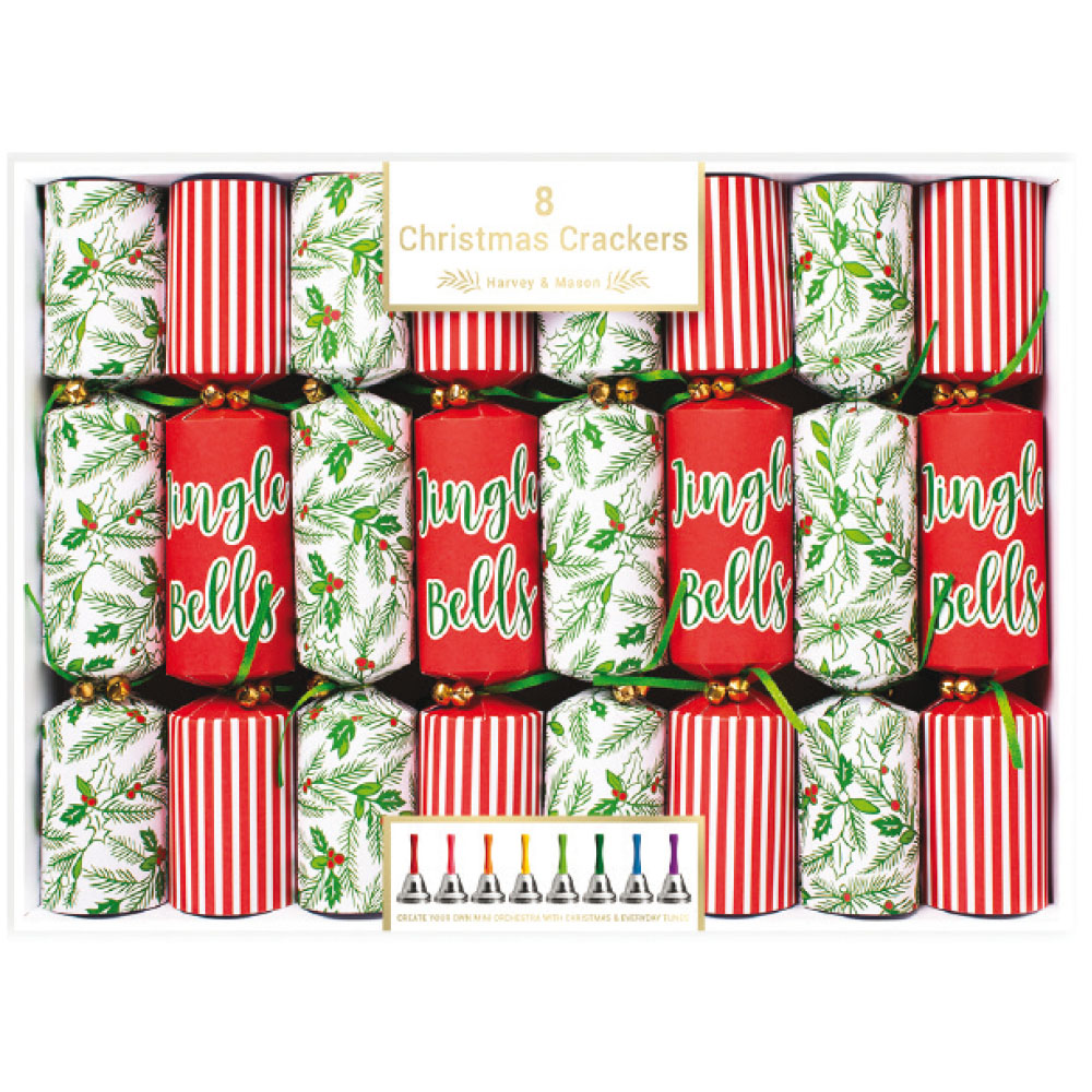 Jingle bells crackers