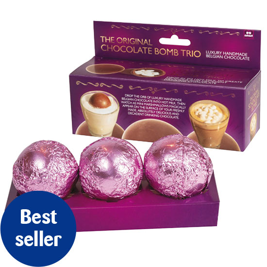 Chocolate bomb trio