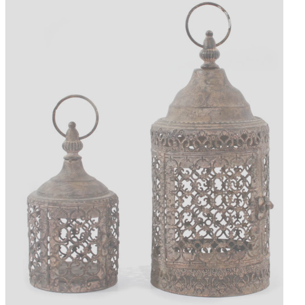 Moorish lanterns, set of 2