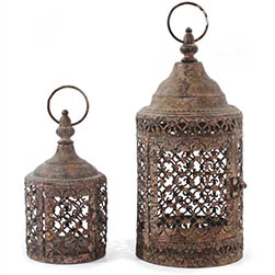 Moorish Lanterns, Set of 2