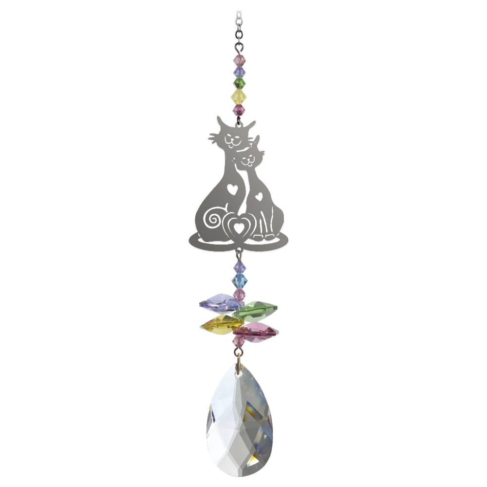 Cats in love crystal fantasy