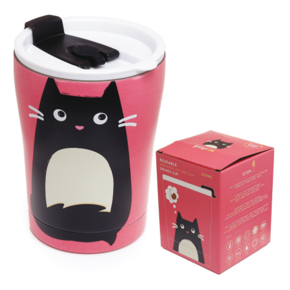 Feline fine thermal cup