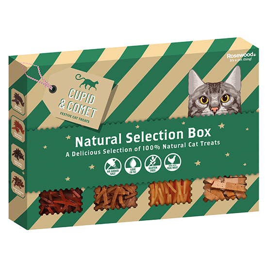 Natural selection box for your cat