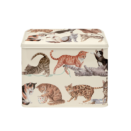 Emma Bridgewater cats caddy tin