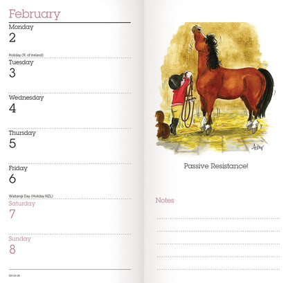 Alison's Animals slim diary 2026