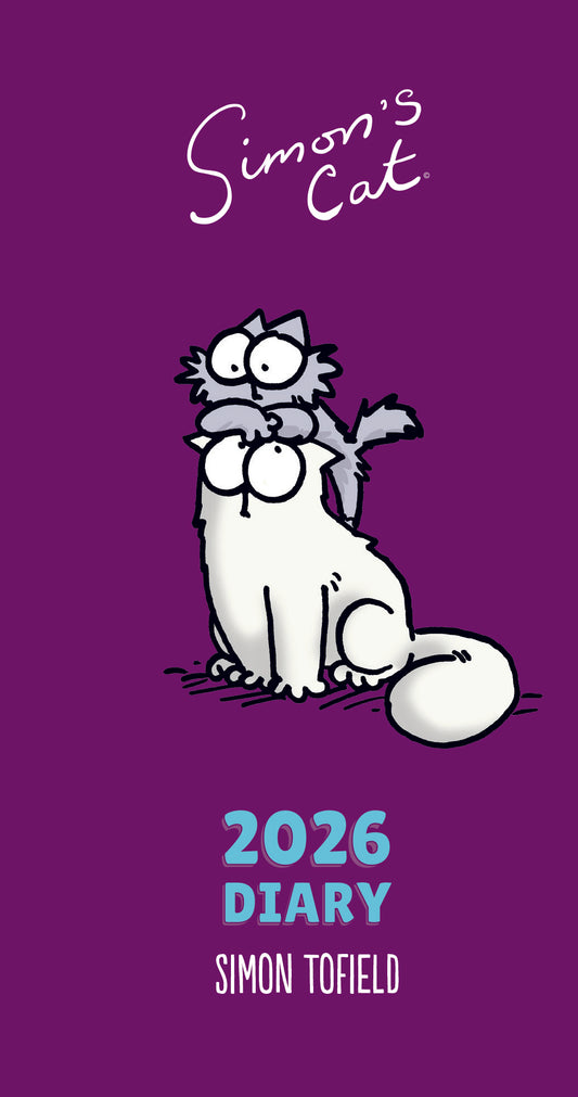 Simon's Cat slim diary 2026