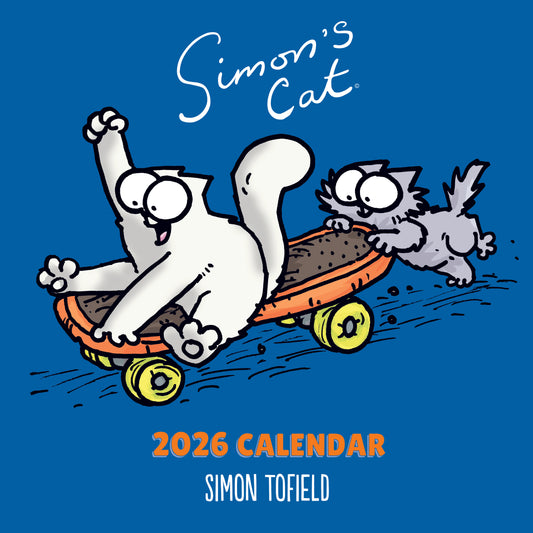 Simon's Cat wall calendar 2026