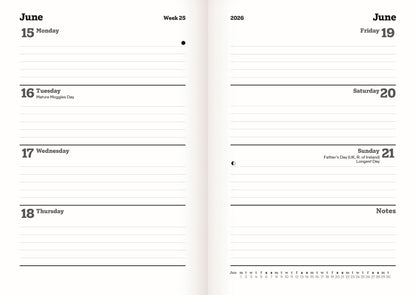Cats Protection A5 diary 2026