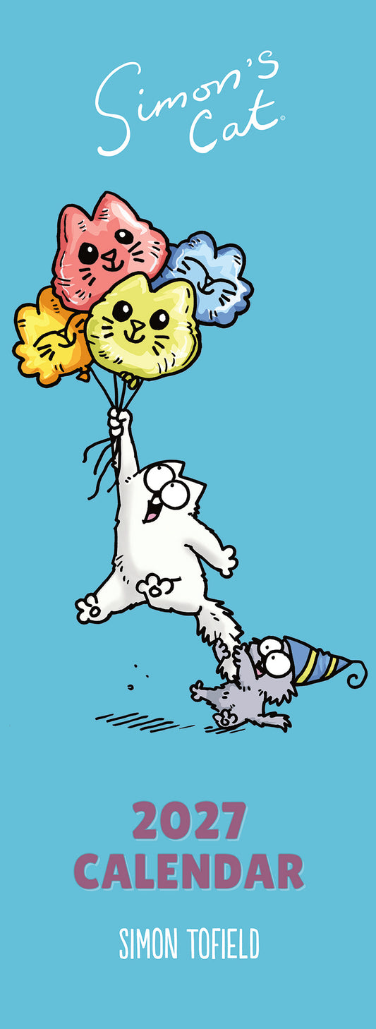 Simon's Cat slim calendar 2027