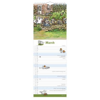 Simon's Cat slim calendar 2027