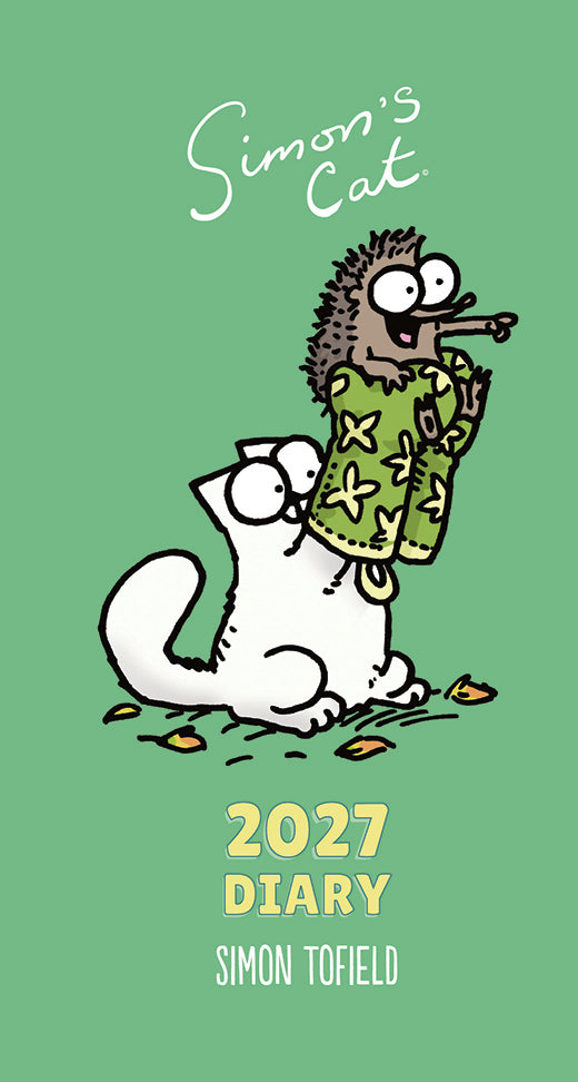 Simon's Cat slim diary 2027