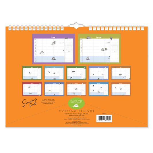 Simon's Cat family organiser 2027
